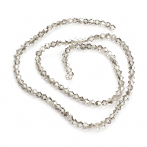 Koraliki Szklane Sztuczny Kryształ Klasa AA Galwanotechnika AB-Kolor Luźne. 3x3mm 115szt/36cm/nić (13WB19035)