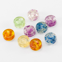 Koraliki z Żywicy Imitacja Bursztynu 11x5mm Kolor: Mix Kolorów 20szt (13WB19079)