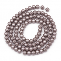 Perła Szklany Lśniący 8mm 105szt/81cm/sznur (13WB21086)