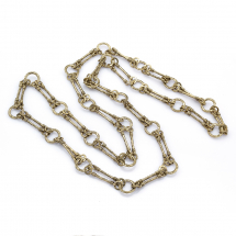 Łańcuszek Vintage Viking Kolor: Antyczne Złoto Ogniwo: 26x4x15mm Długość łańcuszka: 1m (13WB21172)