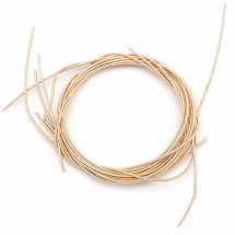 Bajorek do Haftu Twardy Miedź 0.9mm Kolor: Różowe Złoto 250cm/10g (13WB21430)