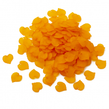 Zawieszki Akrylowe 16x15x2mm Kolor: Pomarańczowy 150szt/50g (13WB21583)