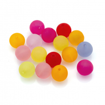 Koraliki Akrylowe Matowy 14mm 16szt/25g (13WB23902)