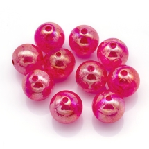 Koraliki Akrylowe Crackle Szkło Kolor AB 20mm 10szt (13WB23920)