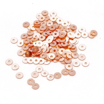 Cekiny Lustrzane Indie 4mm Kolor: Pomarańczowy około 750szt/5g (13WB24155)