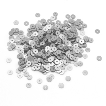 Cekiny Lustrzane Indie 4mm Kolor: Szary około 750szt/5g (13WB24156)