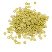 Cekiny Matowe Indie 4mm Kolor: Oliwkowy około 1500szt/10g (13WB24170)