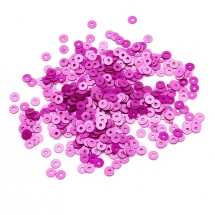 Cekiny Matowe Indie 4mm Kolor: Fuksja około 1500szt/10g (13WB24184)