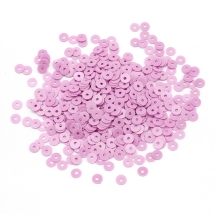 Cekiny Matowe Indie 3mm Kolor: Różowy około 2700szt/10g (13WB24194)