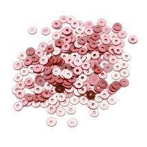 Cekiny Nieprzezroczyste Antyczne Metaliczne Indie 4mm Kolor: Różowy około 2000szt/10g (13WB24211)