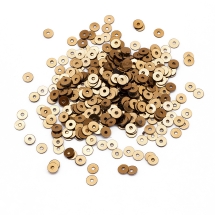 Cekiny Nieprzezroczyste Antyczne Metaliczne Indie 4mm Kolor: Brązowy około 2000szt/10g (13WB24226)