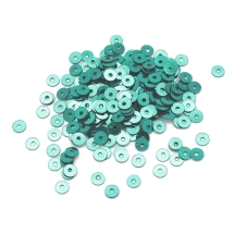 Cekiny Nieprzezroczyste Antyczne Metaliczne Indie 4mm Kolor: Morska Zieleń około 2000szt/10g (13WB24230)