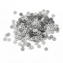 Cekiny Nieprzezroczyste Antyczne Metaliczne Indie 4mm Srebrnoszare około 2000szt/10g (13WB24238)