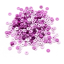 Cekiny Nieprzezroczyste Antyczne Metaliczne Indie 3mm Kolor: Fuksja około 3000szt/10g (13WB24262)