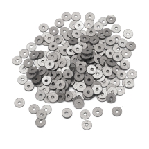 Cekiny Matowe Indie 4mm Kolor: Ciemnoszary około 1500szt/10g (13WB24272)