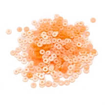 Cekiny Perłowe Indie 3mm Kolor: Pomarańczowo-Brzoskwiniowy około 4000szt/10g (13WB24300)