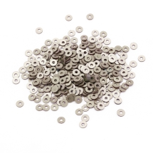 Cekiny Perłowe Indie 3mm Kolor: Brązowo-Beżowy około 4000szt/10g (13WB24336)