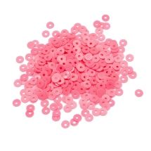 Cekiny Matowe Indie 4mm Kolor: Łososiowy około 1500szt/10g (13WB24188)