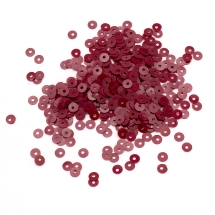 Cekiny Matowe Indie 4mm Wiśnia około 1500szt/10g (13WB24189)