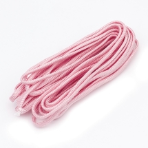 Sznurek Paracord Poliester i Spandex 7 Żylny, do Robienia Bransoletek, Różowy, 4-5mm, 5m (13WB24355)