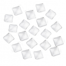 Kaboszony Szklany 10x4mm Kolor: Bezbarwny 20szt (13WB24402)