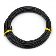 Drut Aluminiowy, Okrągły, do Tworzenia Biżuterii, do DIY, Czarny, 2.5mm, 5m/szpula (13WB24580)