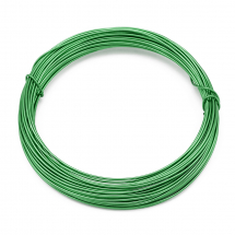 Drut Aluminiowy Okrągły, do Rękodzieła, Zielony, 1mm, 10m/szpula (13WB24583)