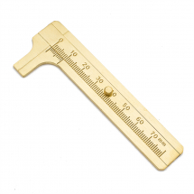 Suwmiarka Mosiądz, dla Pomiarów, Niepowlekana, 98x35mm, 1szt (13WB24627)