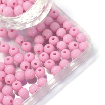 Koraliki Akrylowe Okrągłe 6x5.5mm 430szt/50g (13WB24776)