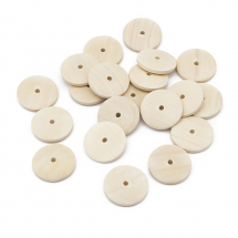 Koraliki Drewniane 23х4mm Beżowy 20szt (13WB24945)