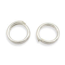 Srebro 925 Kółeczka Ogniwka Podwójne, 5x1mm, Średnica Wewnętrzna 3.5mm, 2szt (13WB26070)
