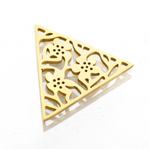 Zawieszka Łącznik Filigran Stal Nierdzewna 17x20x1mm Kolor: Złoty 1szt (13WB26077)