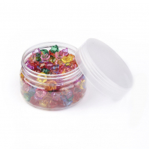 Nakładki na Koraliki Akrylowe Matowe 10x6,5mm Kolor: Mix kolorów 230szt/opakowanie/Zestaw (13WB26186)