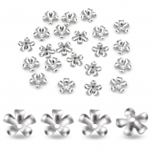 Nakładki na Koraliki Stal Nierdzewna 8,5x9x2mm 20szt/opakowanie (13WB26200)