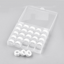 Nić Poliestrowa do Szycia 50m Grubość 0.1mm Kolor: Biały 25szt/Zestaw (13WB26444)