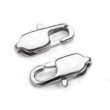 Zapięcie Karabińczyki Stal Nierdzewna, 15х7.2х3.2mm, Otwór 1.5х1mm, 2 szt (13WB26779)