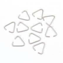 Akcesoria do Torebki Kółko Uchwyt Stal Nierdzewna 16x15x1.2mm 10szt (13WB26945)