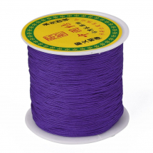 Шнур Нейлоновий Плетений, Колір: Темно-фіолетовий, Розмір: Діаметр 0.5мм, 135м/котушка, (13WB27524)