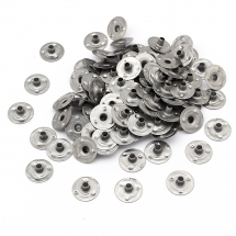 Podstawa Knota Świecy Żelazo 12,5x4mm Otwory 2.5mm 100szt (13WB27924)