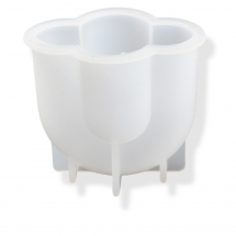 Forma Silikonowa 76x52x66mm Kolor: Biały 1szt (13WB27944)