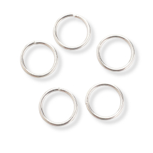 Srebro 925 Kółeczka Ogniwka Pojedyncze, Otwarte, 7x0.7mm, średnica wewnętrzna 5.5mm, 5 szt (13WB28059)