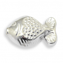 Srebro 925 Koraliki Rybki, 12.5x8.7x5.8mm, Otwór 1.3mm, 1szt (13WB28064)