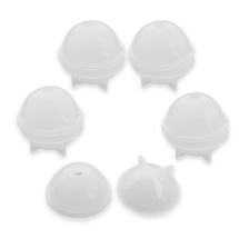 Forma Silikonowa, Kula, Mold do Żywicy Epoksydowej, 24.5x23mm, Wewnętrzny Rozmiar 20mm, 5szt (13WB30569)