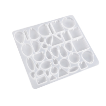 Forma Silikonowa do Wisiorków, Mold do Żywicy Epoksydowej, 235x216x11mm, 1szt (13WB30616)