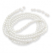 Perła Szkło Błyszczące 3mm 200szt/80cm/sznur (13WB26908)