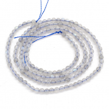 Koraliki Naturalny Labradoryt, Klasa AA, 2mm, około 150szt/36.5cm/sznur (13WB28310)