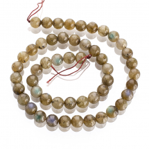 Koraliki Naturalny Labradoryt 8mm Kolor: Morowy około 47szt/38cm/nic (13WB28326)