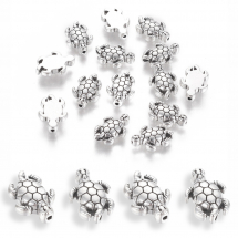 Koraliki Metalowy Stopowy 12.5х9х4mm Antyczne Srebro 20szt (13WB15254)