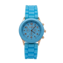 Zegarek Kwarcowy Geneva Silicon Sky RG, Wodoodporny, 38mm, 1szt (13WB26267)