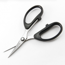 Nożyczki Stal Nierdzewna do Nici, Sznurków, Czarny, 125x65x9mm, 1szt (13WB16186)
